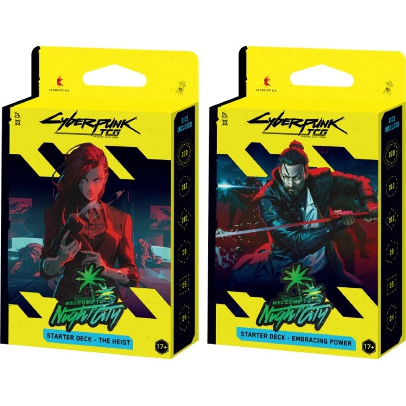 Cyberpunk TCG Welcome to Night City Beta Starter Deck - EN