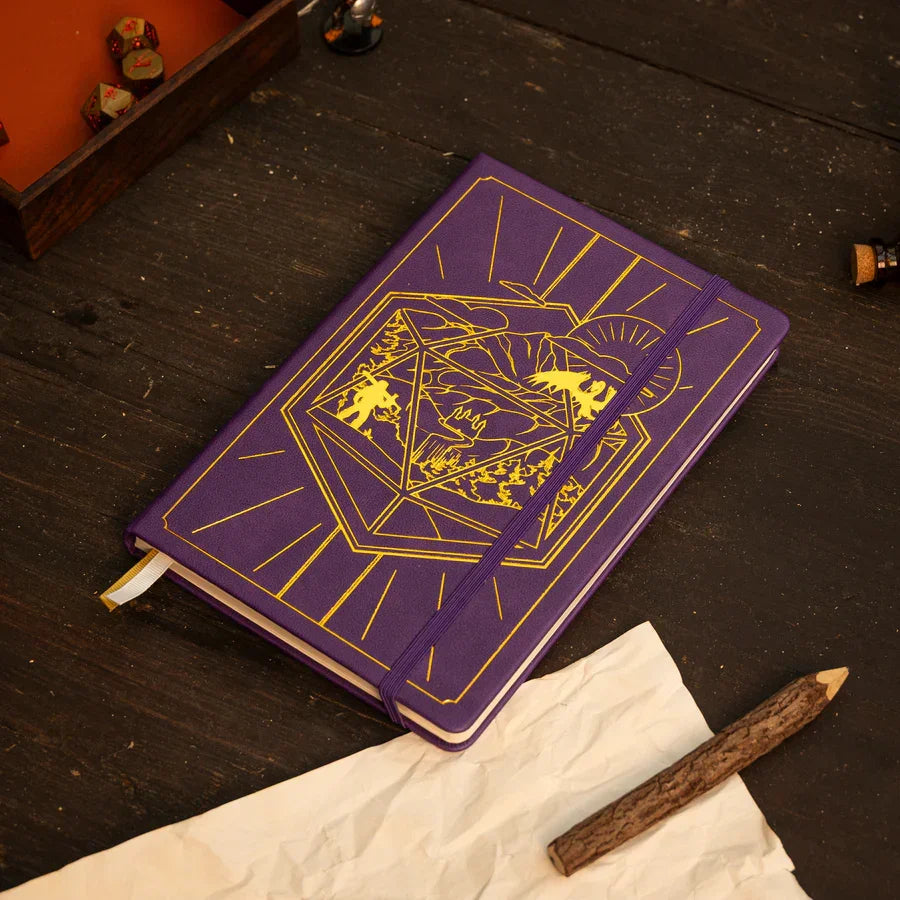 DnD 5e Player Journal Purple Rollenspiele Zubehör