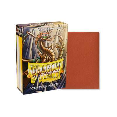 Dragon Sleeves - Japanese Size - Matt Sleeves Copper TCG