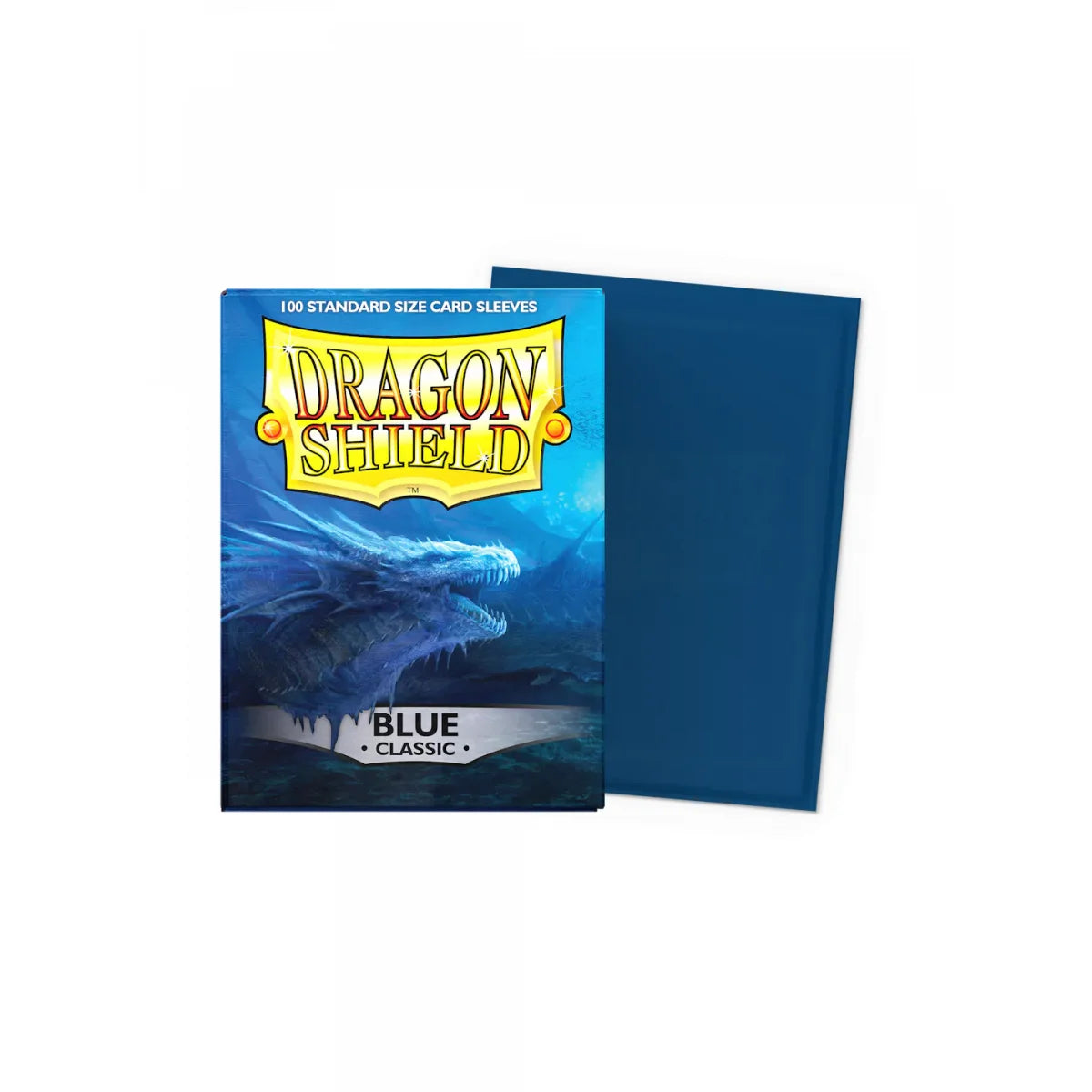 Dragon Sleeves - Standard Size - Classic Blue TCG Zubehör