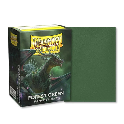 Dragon Sleeves - Standard Size - Matte Forest Green TCG