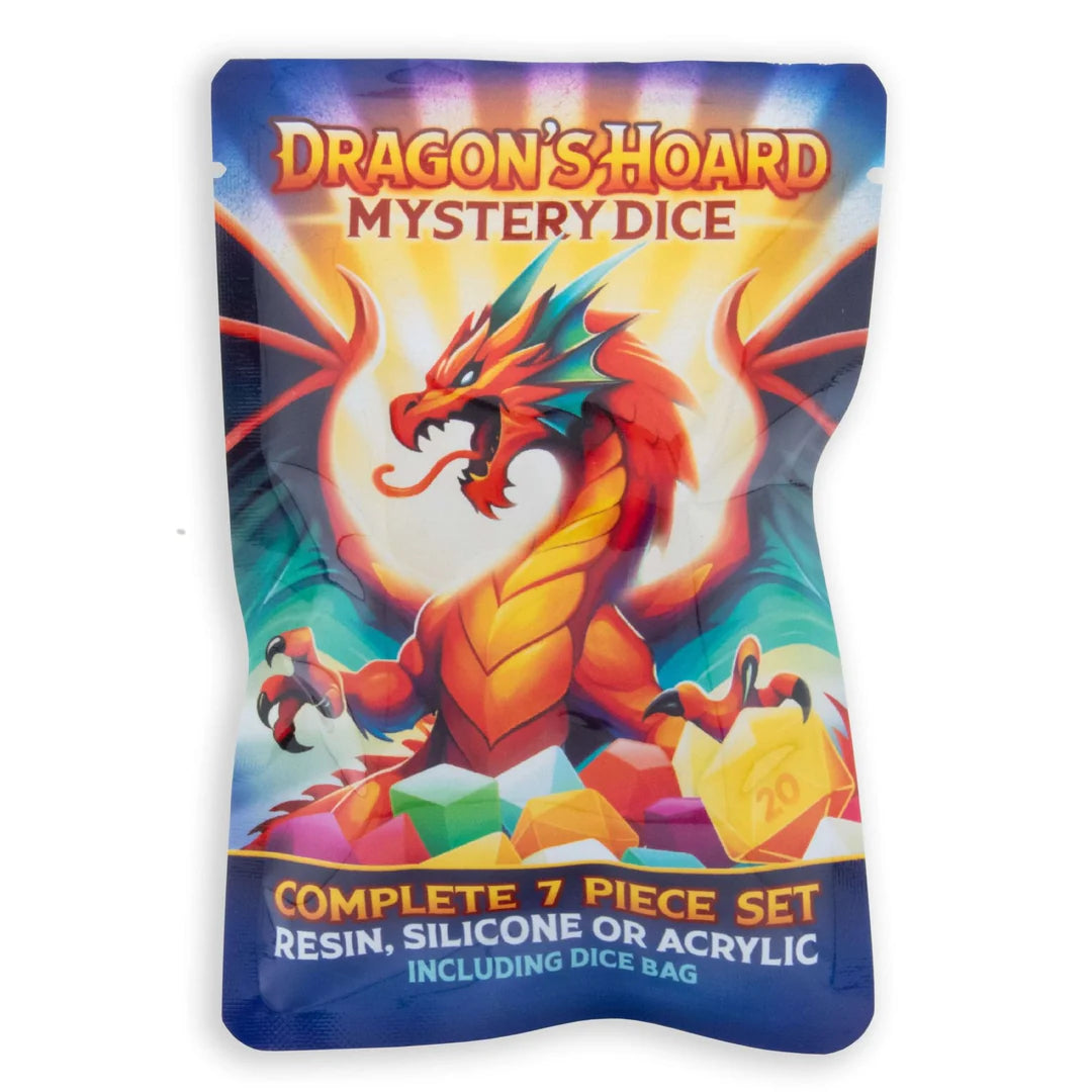 GlassStaff Dragon’s Hoard Mystery Würfelset (7 Würfel)