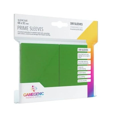 Gamegenic - Prime Sleeves - Standard Size Green TCG Zubehör