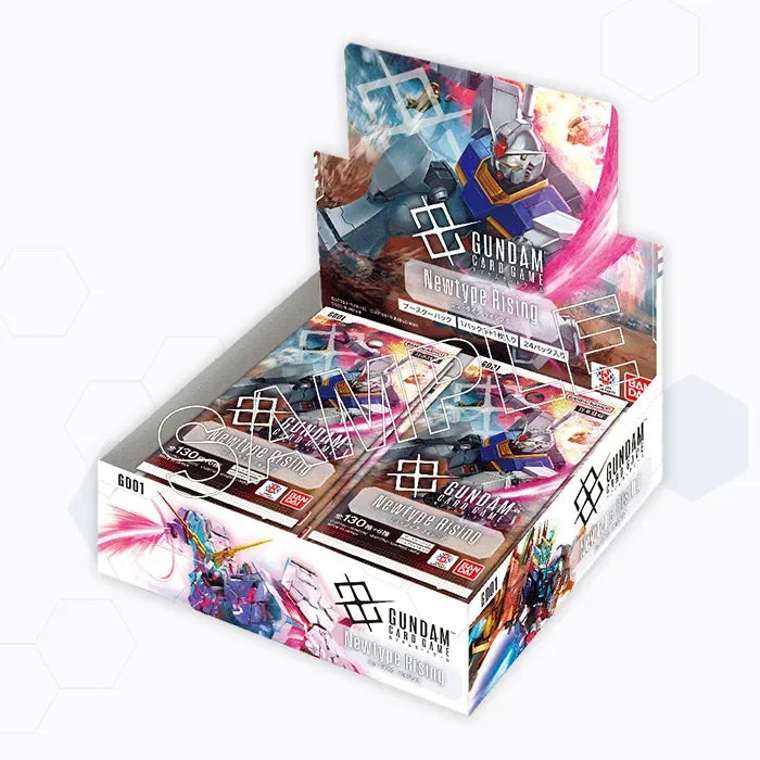 Gundam - Newtype Rising - GD01 - Booster Display - EN