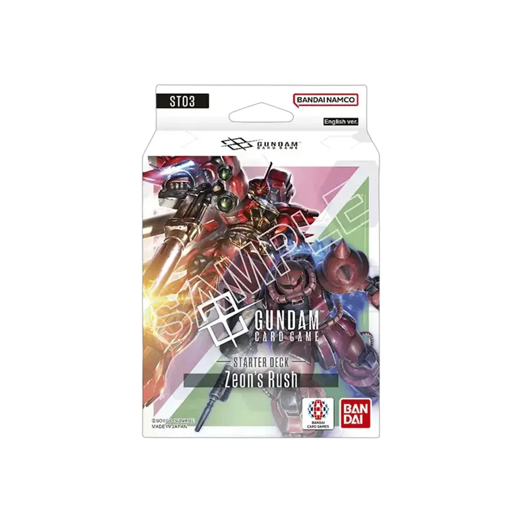 Gundam - Starter Deck - Zeon’s Rush - ST03 - EN