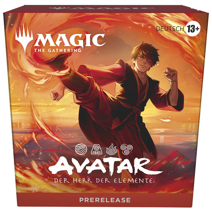 Magic Avatar: Der Herr der Elemente Prerelease-Pack DE Zuko