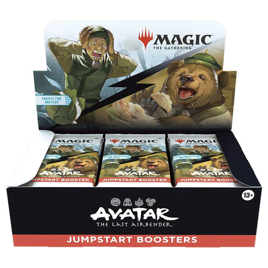 Magic Avatar The Last Airbender Jumpstart Booster Display
