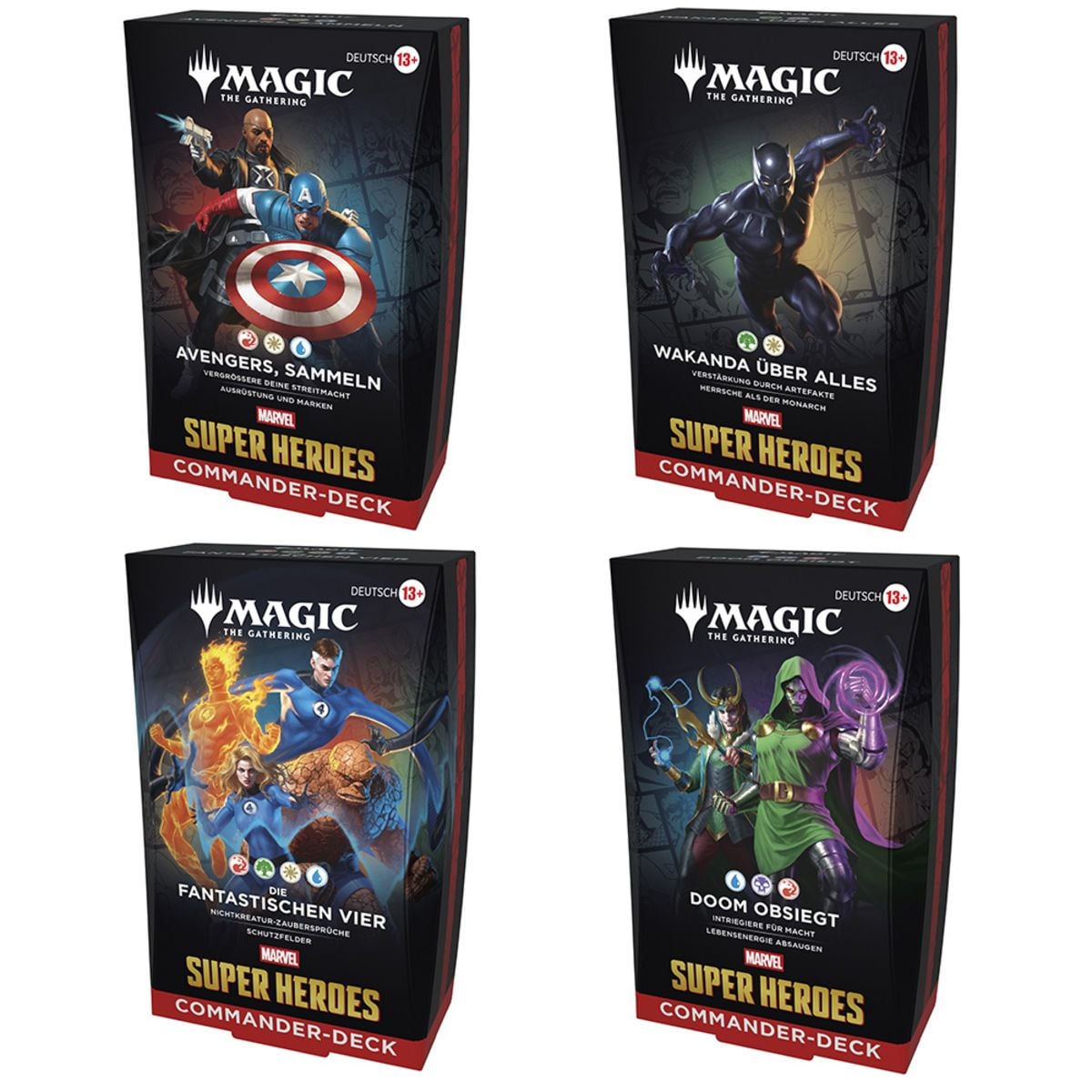 Magic: The Gathering Marvel Super Heroes (MSC) Commander Deck - DE