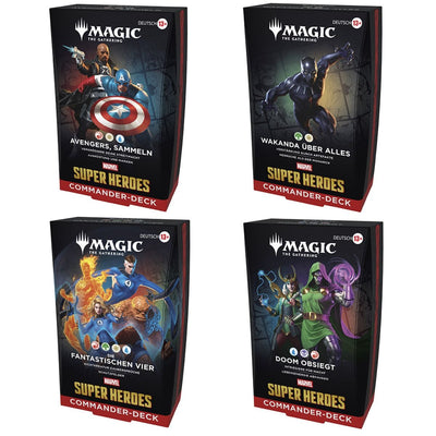 Magic: The Gathering Marvel Super Heroes (MSC) Commander Deck - DE