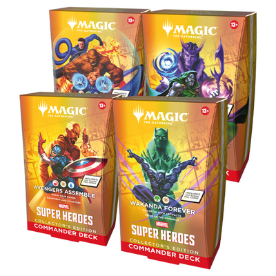 Magic: The Gathering Marvel Super Heroes (MSC) Commander Deck Collector's Edition - EN