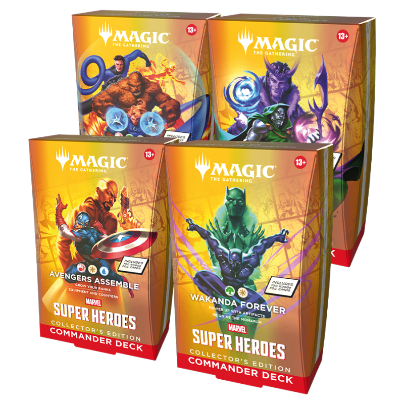 Magic: The Gathering Marvel Super Heroes (MSC) Commander Deck Collector's Edition - EN