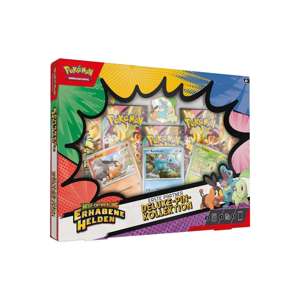 Pokémon - Erhabene Helden Deluxe Pin Kollektion - DE