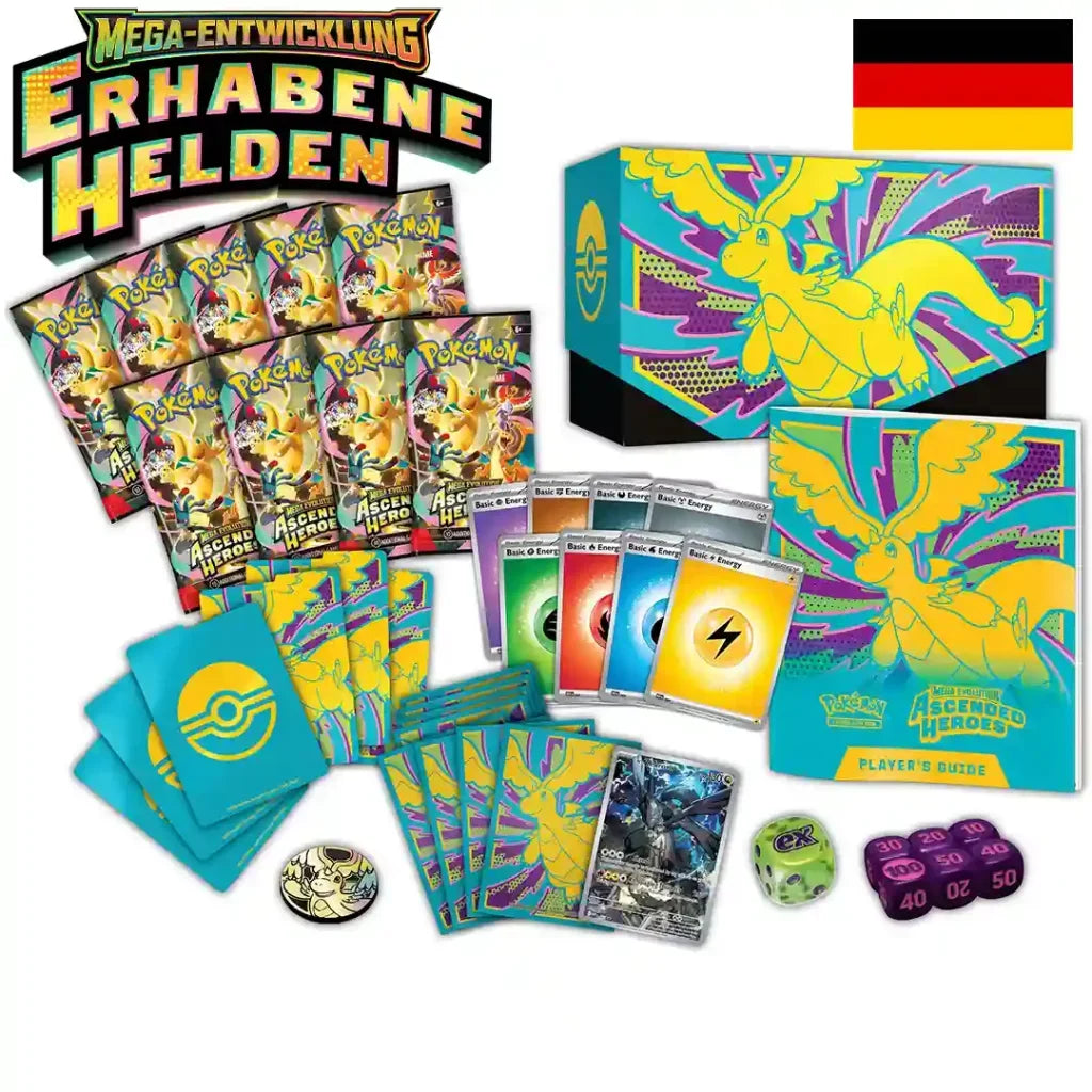 Pokémon Erhabene Helden Top Trainer Box - DE