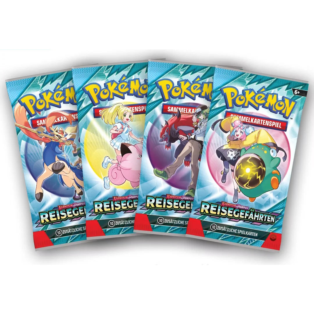 Pokémon - Karmesin & Purpur - Reisegefährten - Booster - DE
