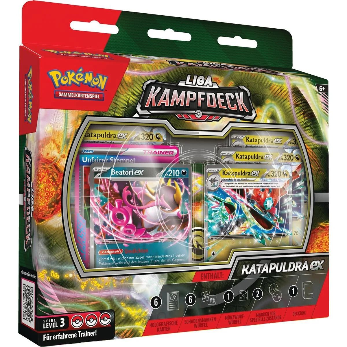 Pokémon - Liga-Kampfdeck - Katapuldra ex - DE