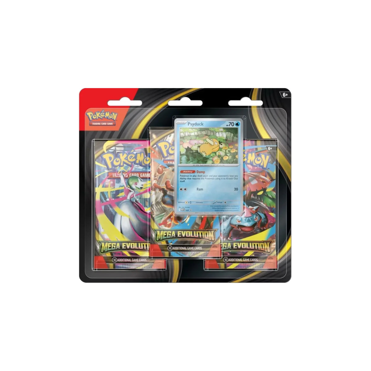 Pokémon - ME01 - Mega Evolution - 3-Pack-Blister - EN