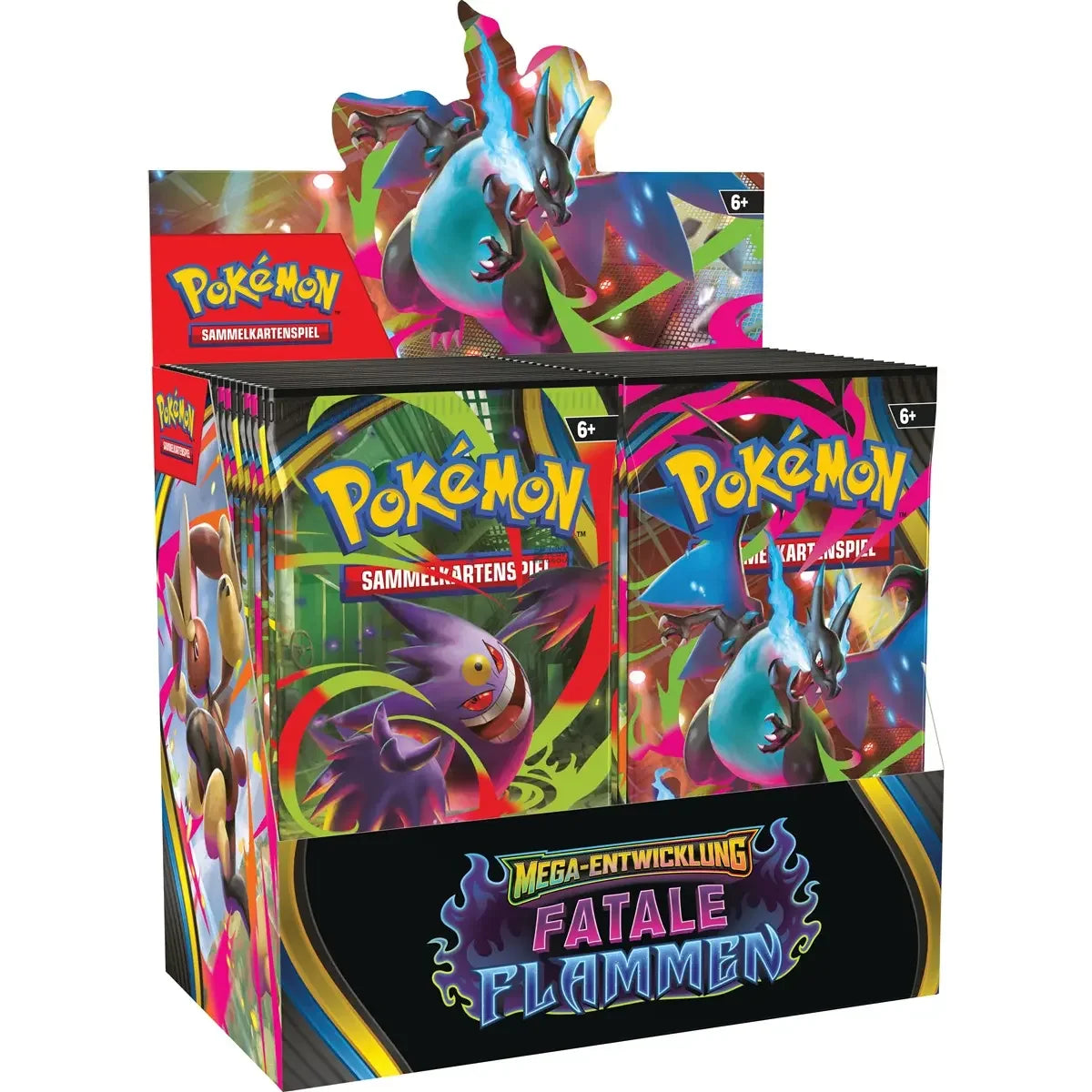 Pokémon - ME02 - Fatale Flammen - Display - DE