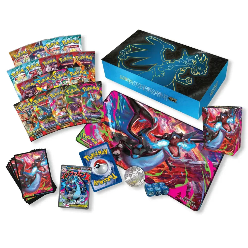 Pokémon Mega Glurak X ex Ultra-Premium Collection EN