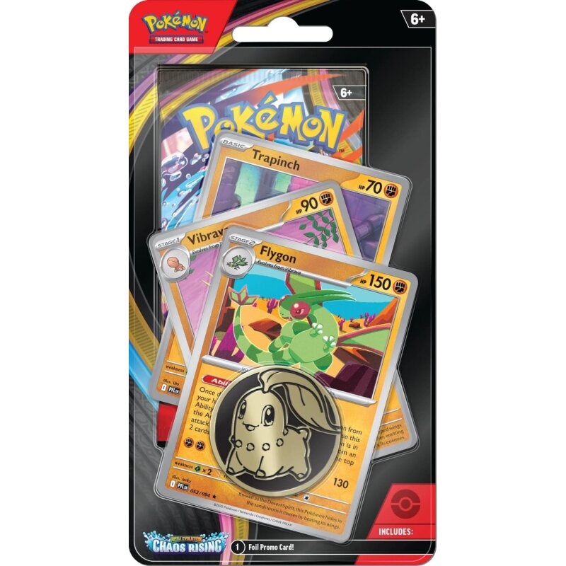 Pokémon Chaos Rising (CRI) Premium Checklane Blister - EN