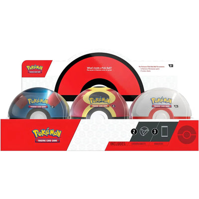 Pokémon Tin-Box Pokéball E25 - EN Sammelkartenspiel