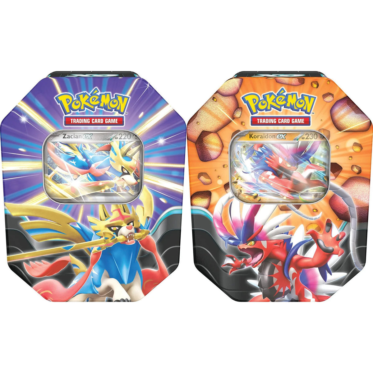 Pokémon - Tin-Box - Slashing Legends - EN Sammelkartenspiel