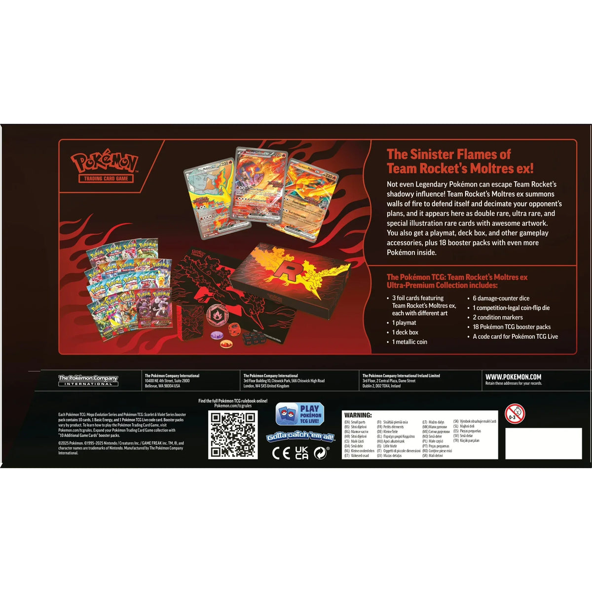 Pokémon Ultra-Premium Collection Team Rocket’s Moltres ex