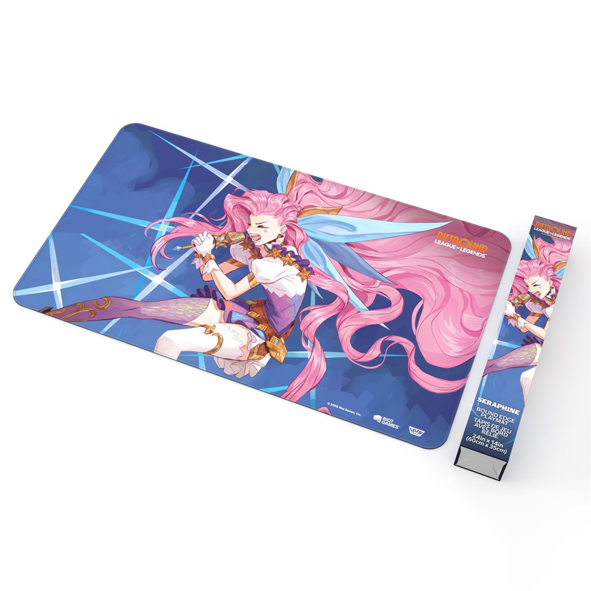 Riftbound Radiance Playmat – Seraphine mit Originalverpackung