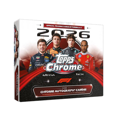 Topps Chrome Formula 1 2026 Mega Box