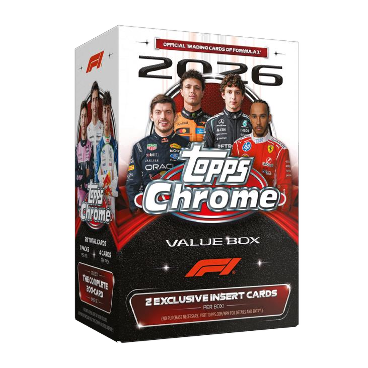 Topps Chrome Formula 1 2026 Value Box