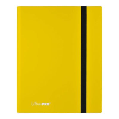 Ultra PRO - 9-Pocket PRO-Binder - Eclipse Lemon Yellow