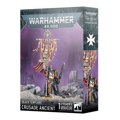Warhammer 40k - Black Templars - Kreuzzug-Standartenträger