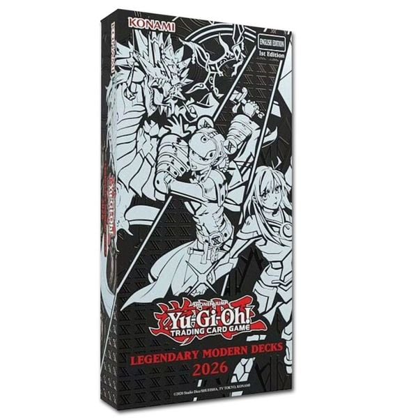 Yu-Gi-Oh! Legendary Modern Decks 2026 (L26D) Deck-Box - EN
