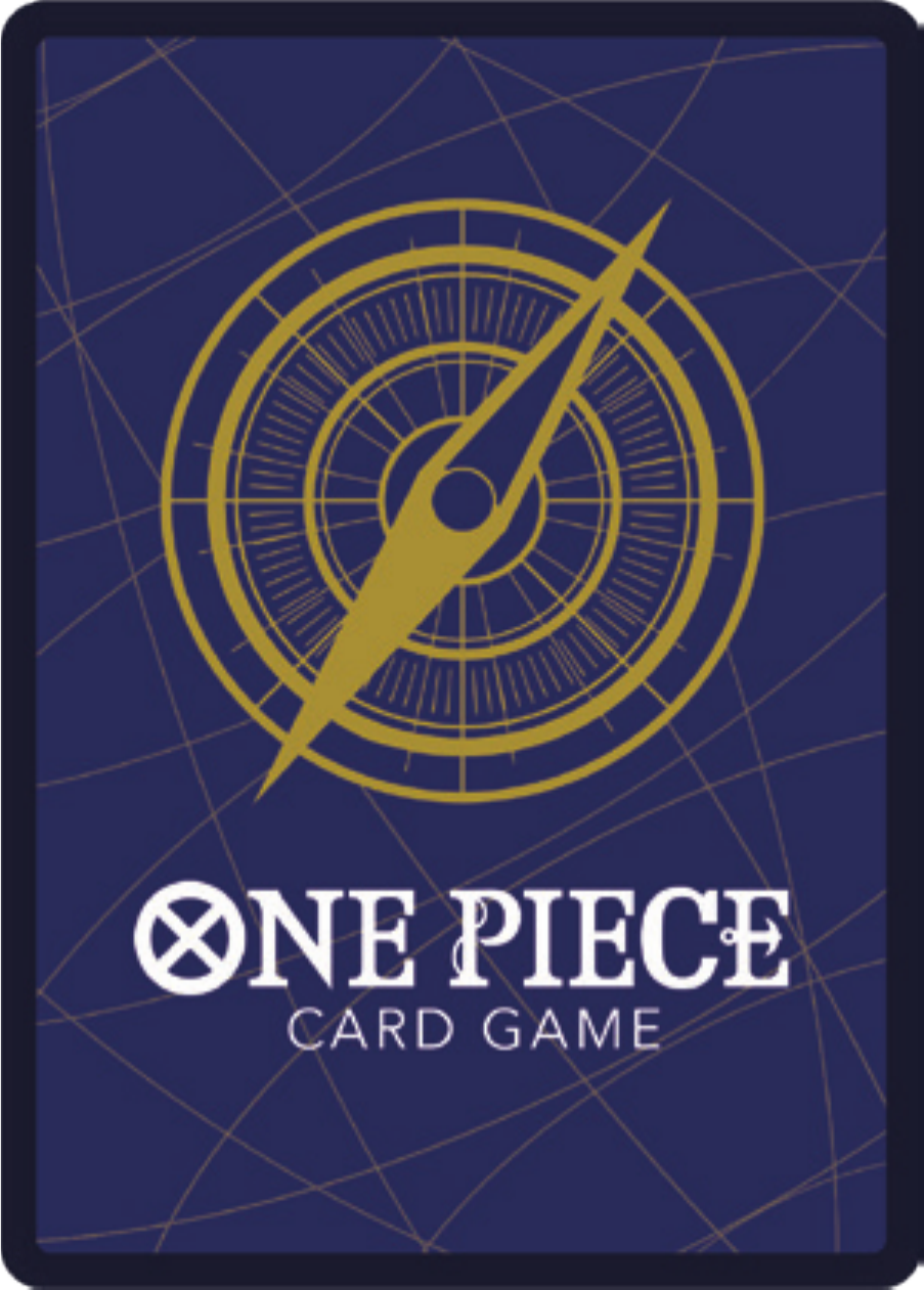 Rückseite einer originalen ONE PIECE CARD GAME Karte