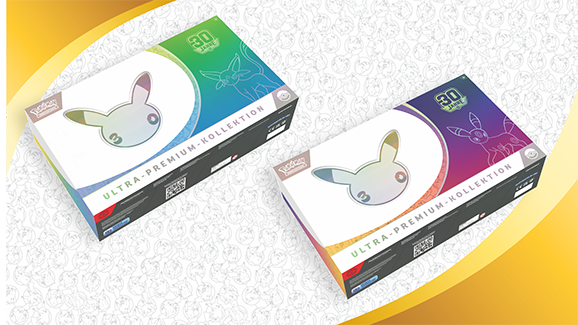 Pokémon-Sammelkartenspiel Ultra-Premium-Kollektionen 30 Jahre Tag und Nacht