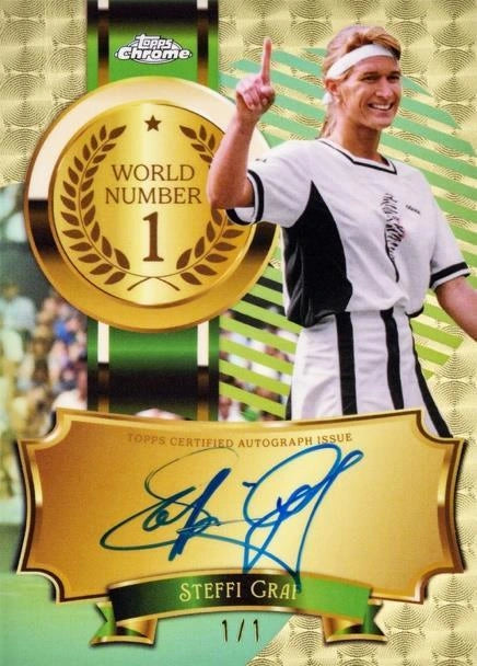 Steffi Graf – World No. 1 Autograph